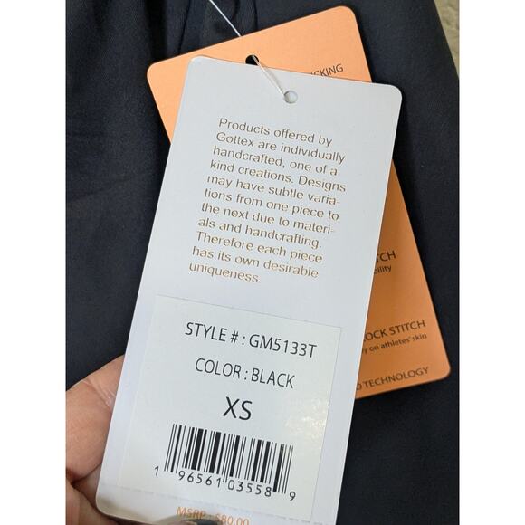 Gottex Peach Skin Lightweight Moisture Wicking Hoodie Womens Size XS Black - Picture 6 of 9